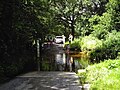 Ford at Lovelands Lane across the river Bourne, south of Penny Pot, Chobham