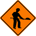 Workers ahead