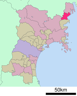 本吉町位置図