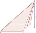 Schiefe Pyramide