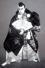 七代目松本幸四郎（1870–1949）飾演的辨慶