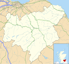 Swinton is located in Scottish Borders