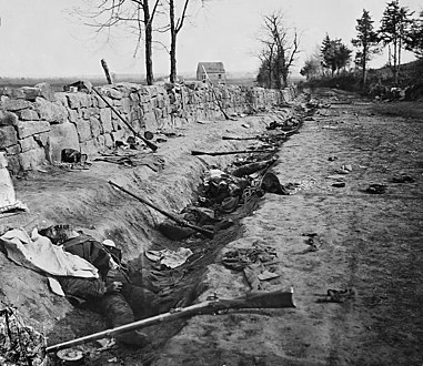 Confederate dead after the Battle of Chancellorsville Picture of the Day for 3 May 2015