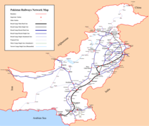 Pakistan Railways Network