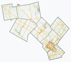 Guelph is located in Wellington County