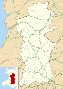 Allt-y-Main is located in Powys