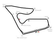 Tata letak Red Bull Ring