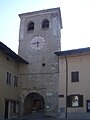 Levone (Torino) porte du ricetto du XIIIe siècle