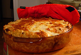 Macaroni casserole (makaronilaatikko) in Finland