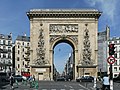 Porte Saint-Denis à Paris.