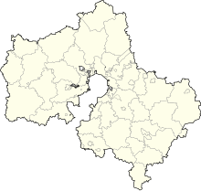 UUDD is located in Moscow Oblast