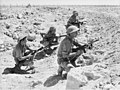 Image 18Australian infantry at Tobruk during World War II. Beginning on 10 April 1941, the Siege of Tobruk lasted for 240 days. (from History of Libya)