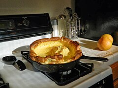 A Dutch baby pancake