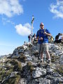 Hiking the Hochplatte mountain in the Bavarian Alps