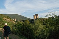 El camino de Santiago francés en Aragón a su paso por Ruesta