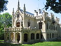 Palais Sturdza à Miclăușeni en Moldavie aujourd'hui salle de congrès de la Métropole de Moldavie.