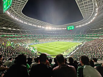 View from the northwestern corner on matchday