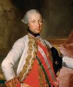 Portrait of emperor Joseph II