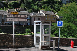 Skyline of Saint-Laurent-d'Olt