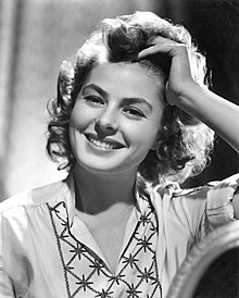 Ingrid Bergman.