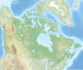 Map showing the location of Gros Morne National Park