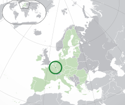 Situation de Luxemburgia