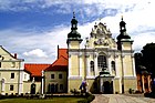 Baroque facade of the Holy Trinity Church