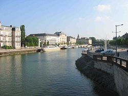 Panorama di Verdun, città della Lorena