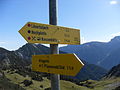 Hiking the Hochplatte mountain in the Bavarian Alps