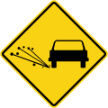 Loose road surface