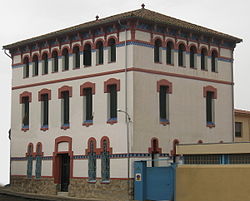 Casa d'a Caridat en La Garriga, obra de Manuel Raspall de 1909