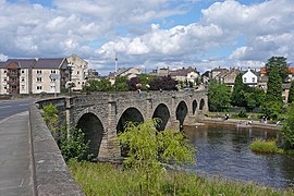 Der Fluss Wharfe in Wetherby