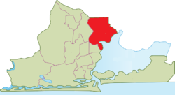 Kosofe within Lagos Metropolitan Area