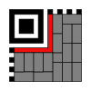 Micro QR code functional regions