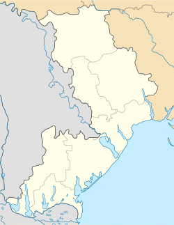 Bessarabske is located in Odesa Oblast