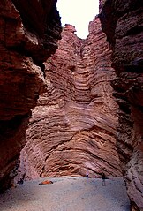 Cafayate’de olan taş oluşumları