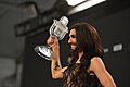 Conchita Wurst po vítězství na Eurovizi 2014 v Kodani