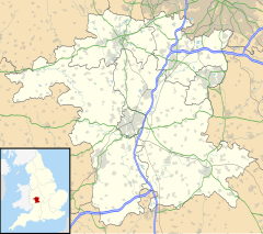 Hanley Swan is located in Worcestershire