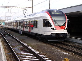 SBB 523 001-6 in januari 2006 als S1 te Zug (CH)