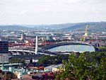 Ullevi (vy från Överåsbergen)