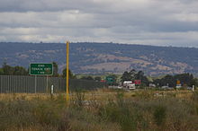 Photograph showing "End Tonkin Highway" sign