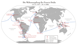 D Wältumsägelig vum Francis Drake 1577–1580