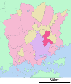 Location of Akaiwa