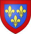 Blason de l'Anjou.