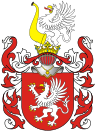 Gryf coat of arms of the Polish knighthood family Gryfici. Used since c. 1481