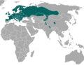 Aire de répartition de la Musaraigne pygmée