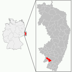 Leutersdorf – Mappa