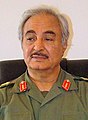 Image 39Khalifa Haftar, the head of the Libyan National Army, one of the main factions in the 2014 civil war (from Libya)