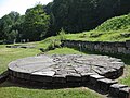 Zonneschijf, een astronomische kalendersteen in Sarmizegetusa behoort tot de Werelderfgoedlijst van UNESCO