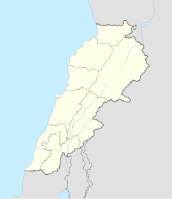 El-Buss camp is located in Lebanon